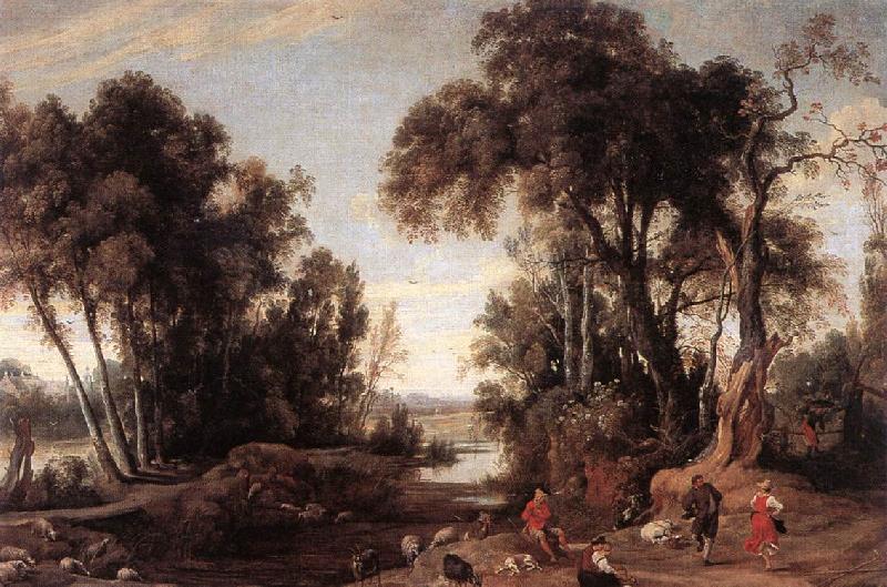 WILDENS, Jan Landscape with Shepherds